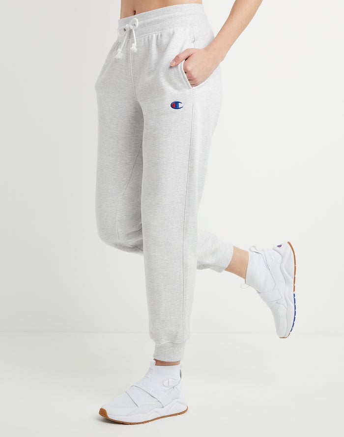 Champion Womens Joggers NZ - Reverse Weave Grey ( 7356-TUJAW )